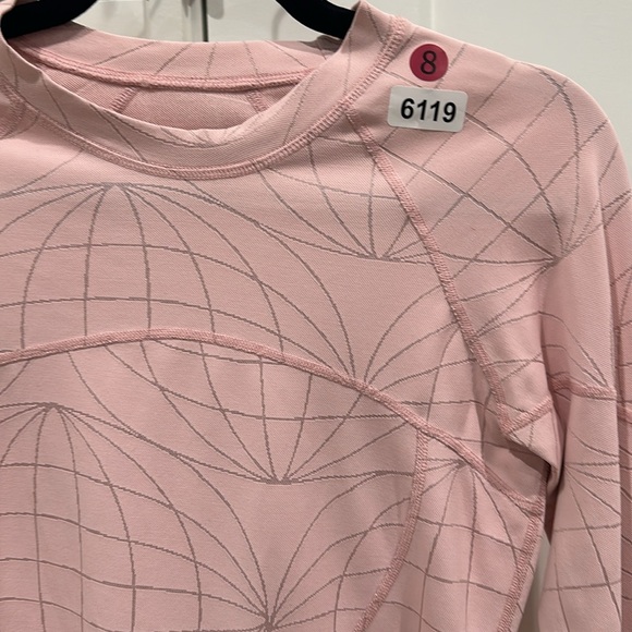 (6119/6120)  🍋 RARE LULULEMON Long Sleeve Sz 8 **RARE** - Picture 3 of 9